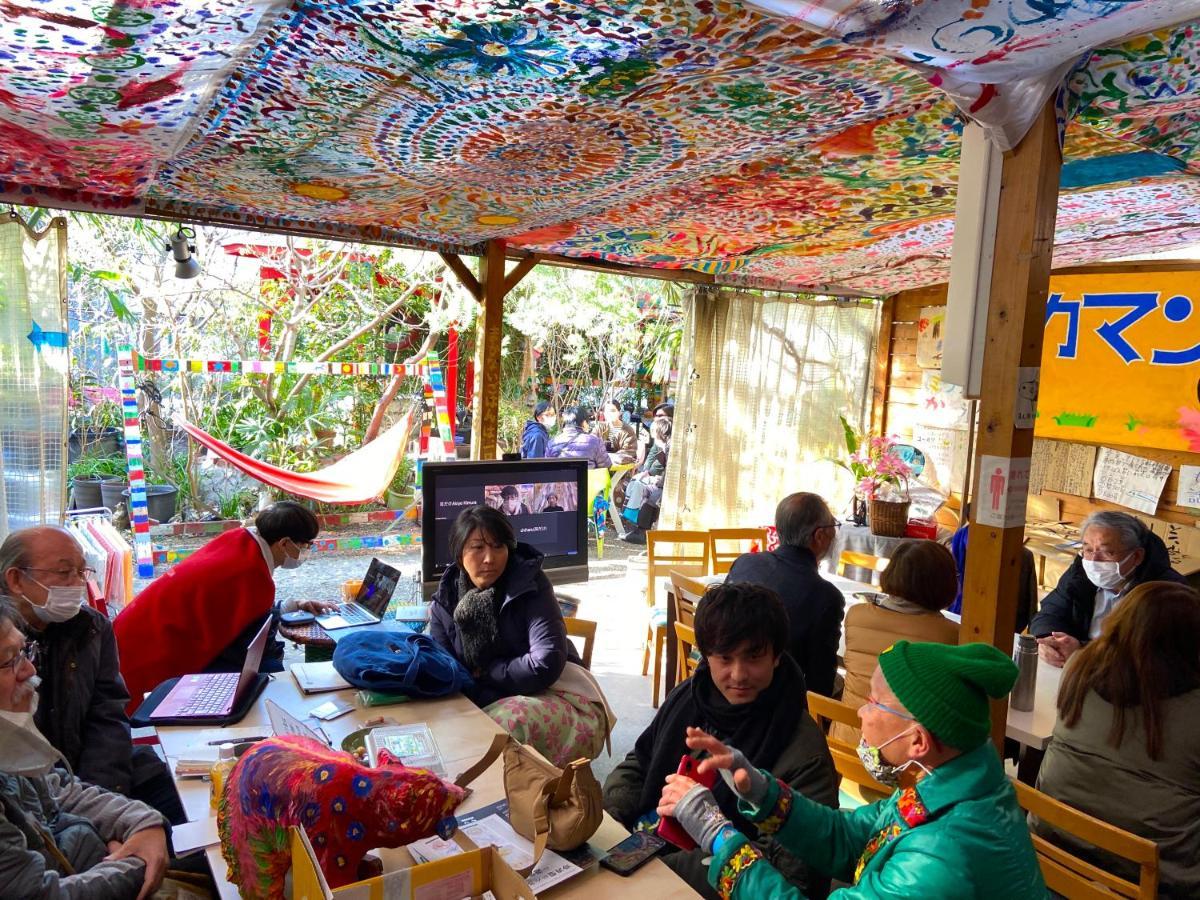 Kamagasaki University Of The Arts Cafe Garden Guest House Aka Cocoroom Осака Екстериор снимка